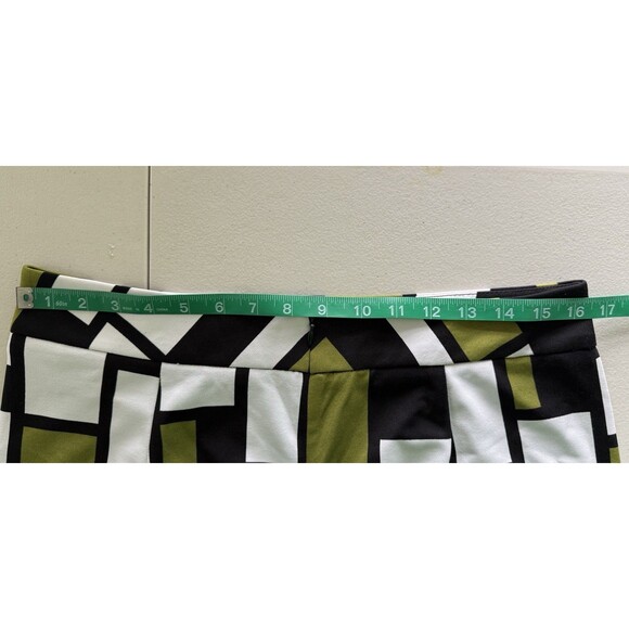 Women’s Retro Mid-Century Modern Color Block Skirt High Waist Pencil Office 10 - Picture 7 of 8